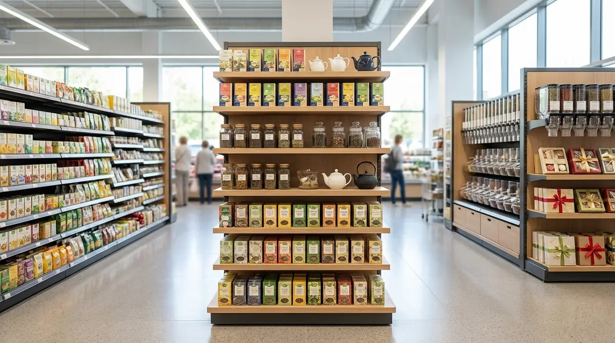 スーパーのハーブティー売り場はどこ？3つのコーナーをチェック