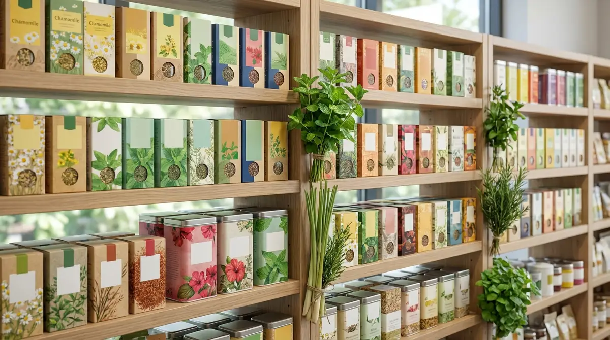スーパーで買えるハーブティーの種類とブランド