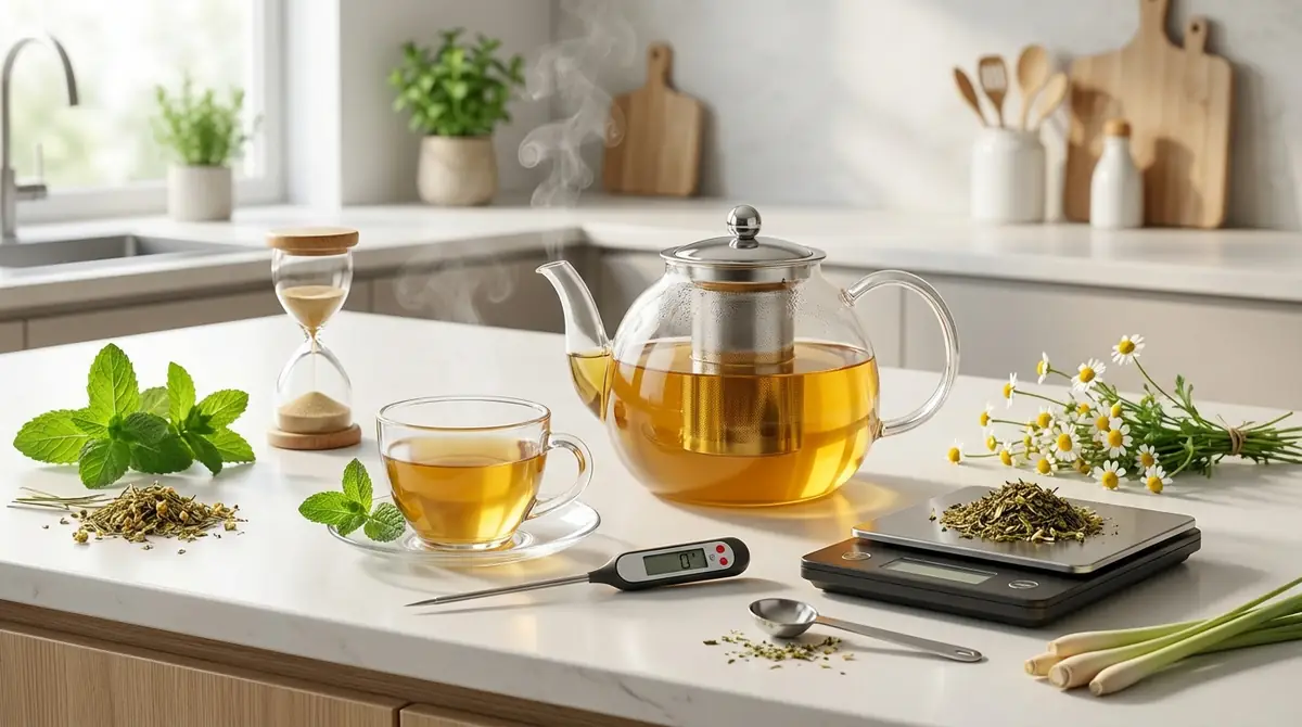 【結論】ハーブティーの基本の飲み方|温度・時間・量の黄金比