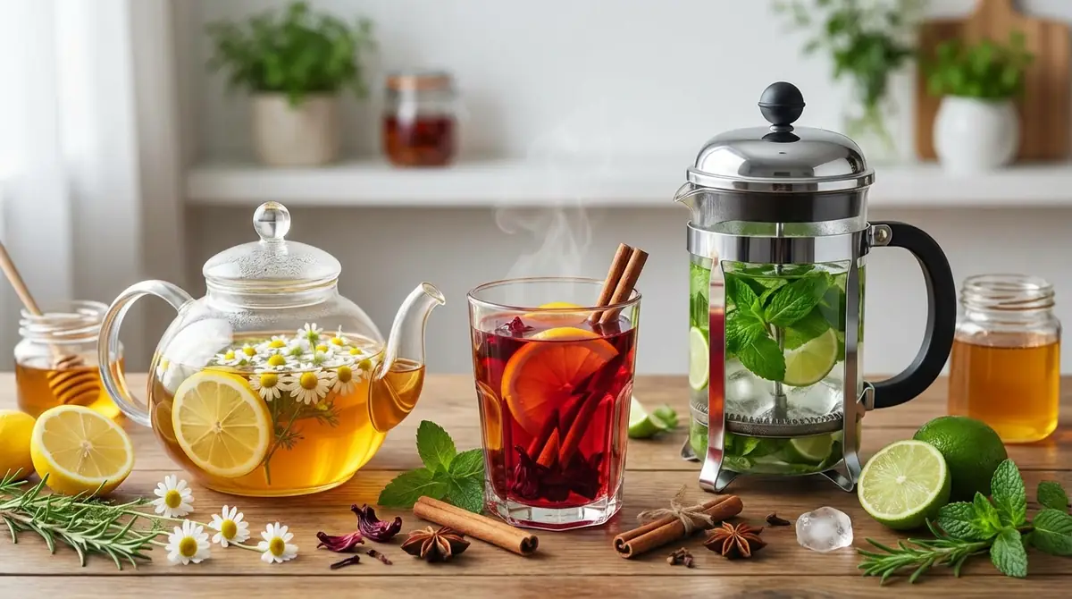 ハーブティーの簡単アレンジレシピ3選