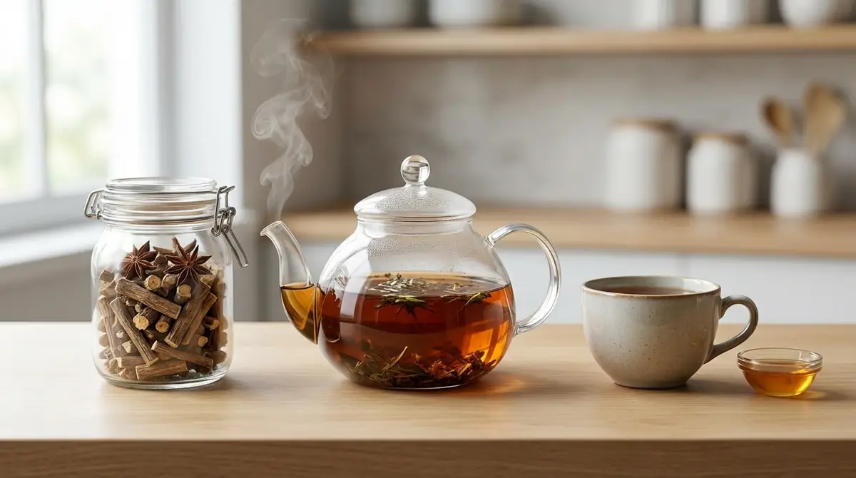 リコリスティーのおいしい淹れ方｜基本の3ステップ