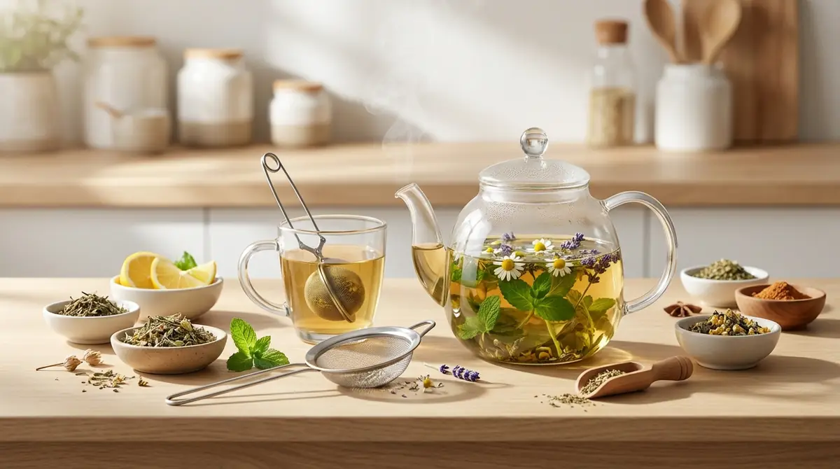 飲みやすさが変わる!ハーブティーの正しい淹れ方とアレンジ術