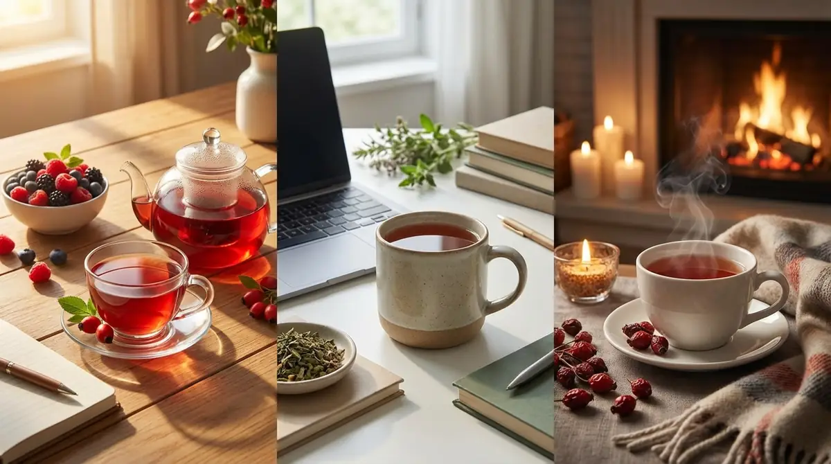 ローズヒップティーはいつ飲む?目的別おすすめタイミング