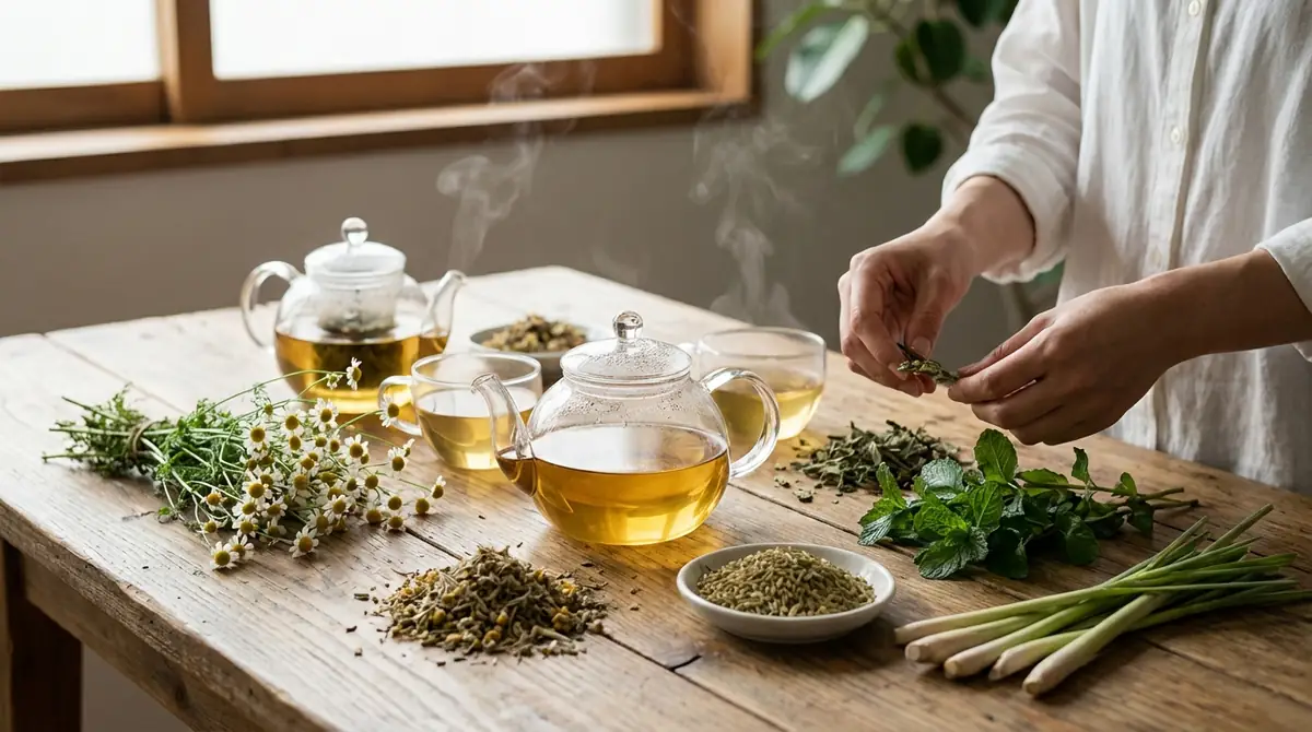 お腹に優しいハーブティーの選び方と飲み方