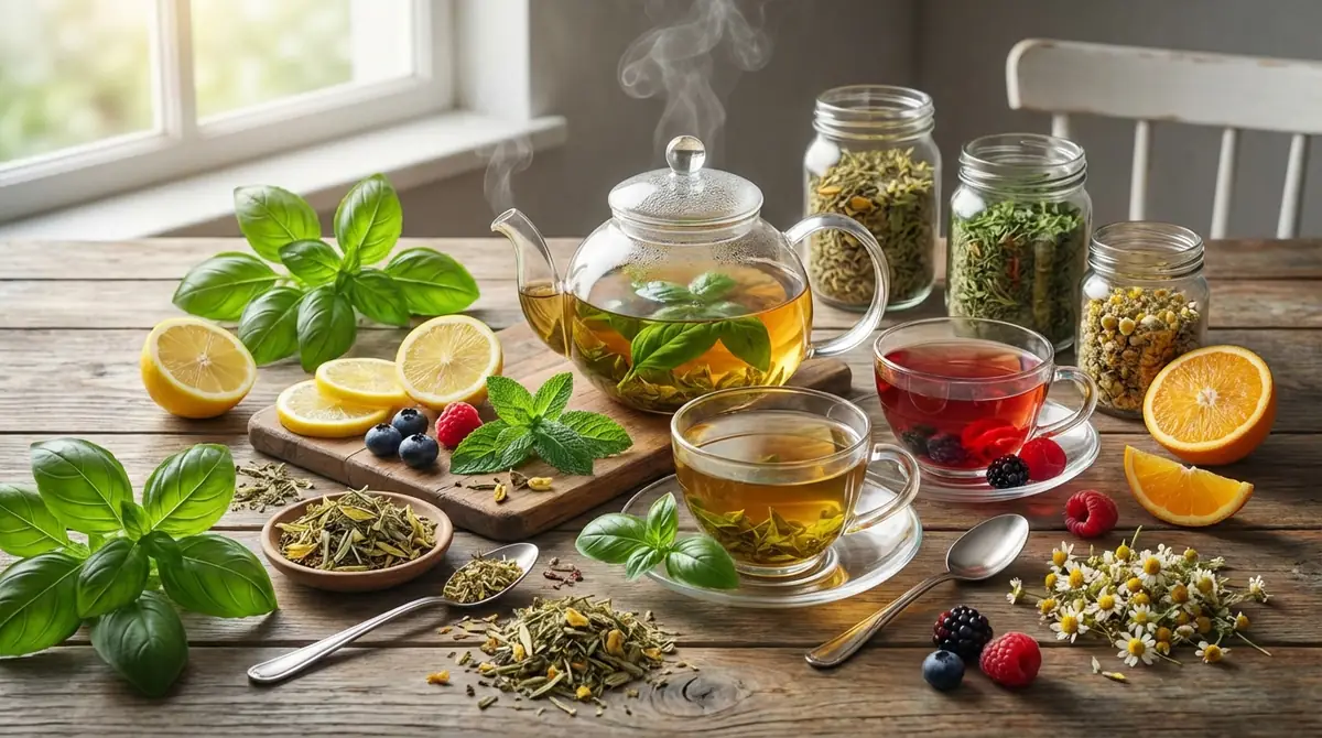 もっと美味しく!バジルハーブティーのブレンドレシピ