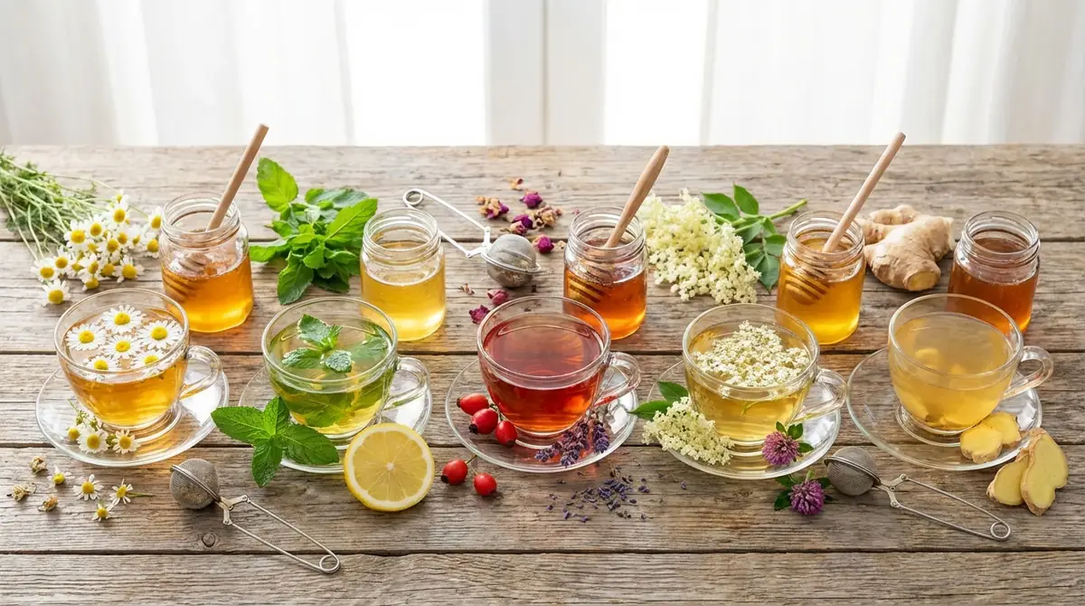 ハーブティー×はちみつの相性が良い組み合わせ5選