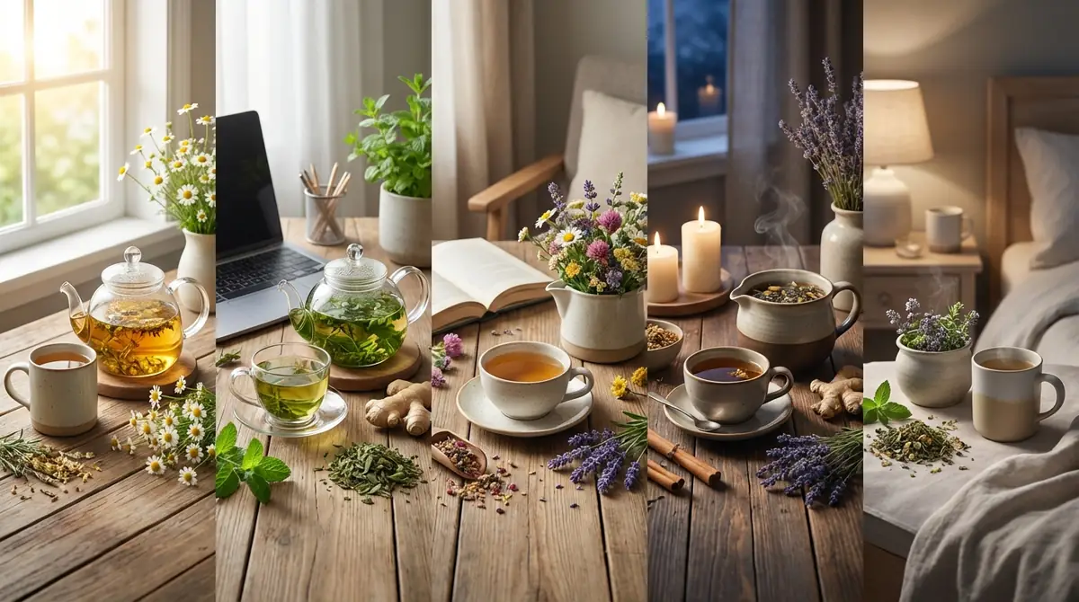 おすすめカフェインレスハーブティー5選【シーン別に厳選】