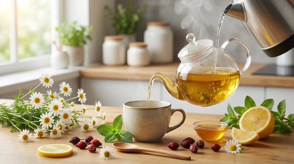 カフェインレスハーブティーの美味しい淹れ方