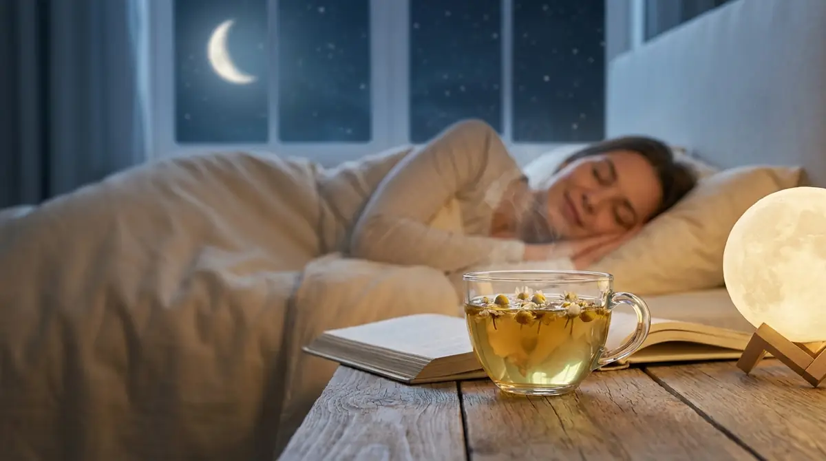 カモミールティーの効果①睡眠の質を高めて安眠をサポート