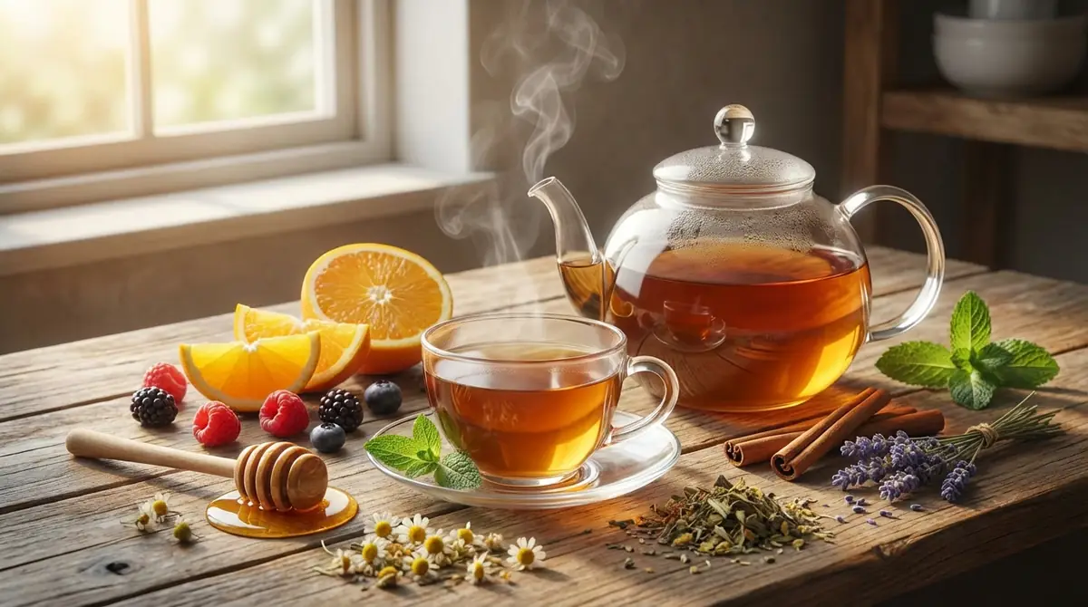 甘いハーブティーの淹れ方|甘みを引き出すコツ