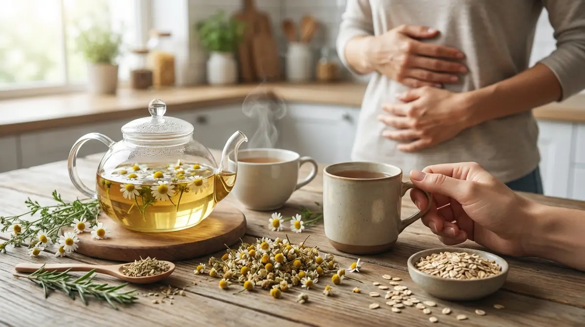 カモミールティーの効果③胃腸の調子を整える