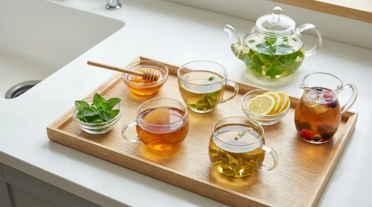 ペパーミントティーの簡単アレンジレシピ3選