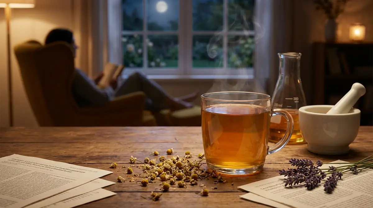 ハーブティーが睡眠に効果をもたらす科学的根拠
