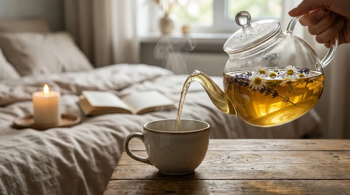 睡眠効果を高めるハーブティーの淹れ方と習慣