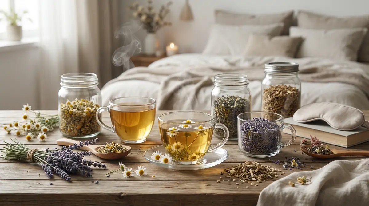 【悩み別】睡眠の質を上げるハーブティーの選び方