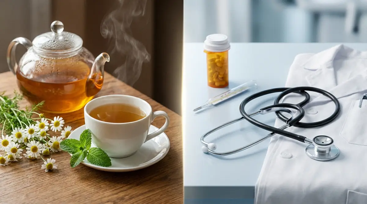 ハーブティーで対処できないときの判断基準