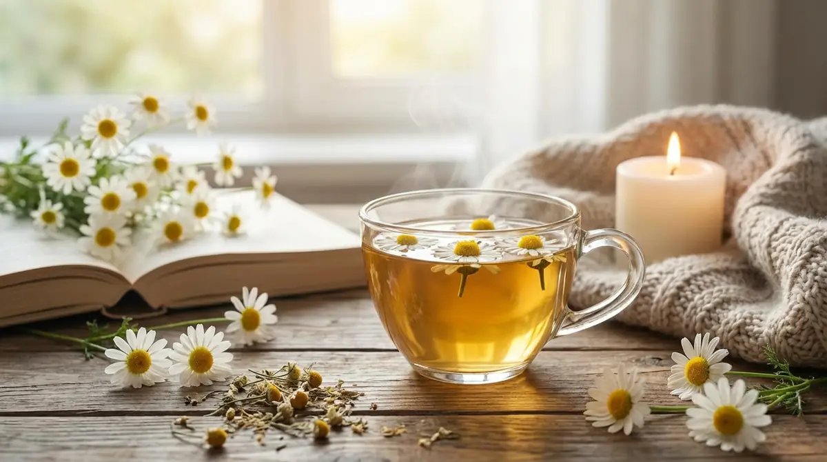 カモミールティーの効果①リラックス・ストレス軽減