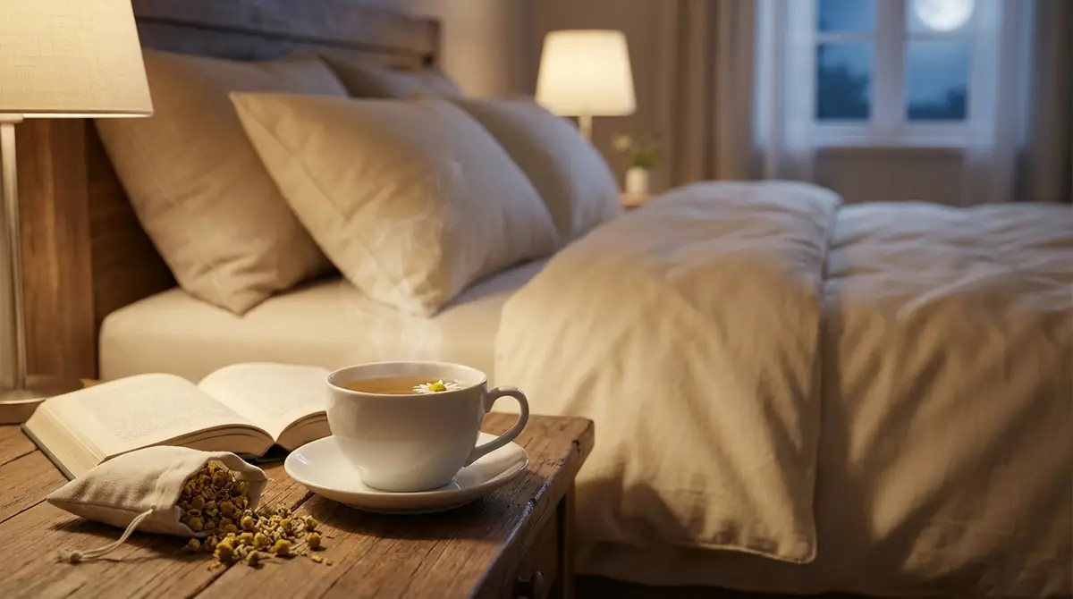 カモミールティーの効果②睡眠の質向上・安眠サポート