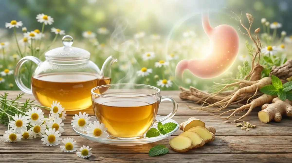 カモミールティーの効果③胃腸の調子を整える