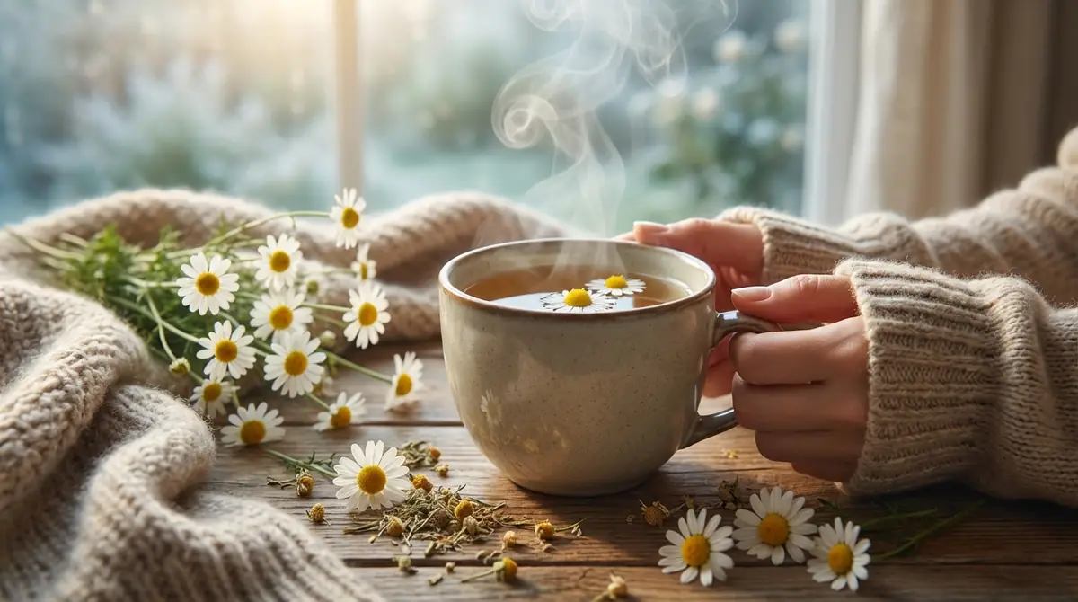 カモミールティーの効果⑤冷え対策・体を温める