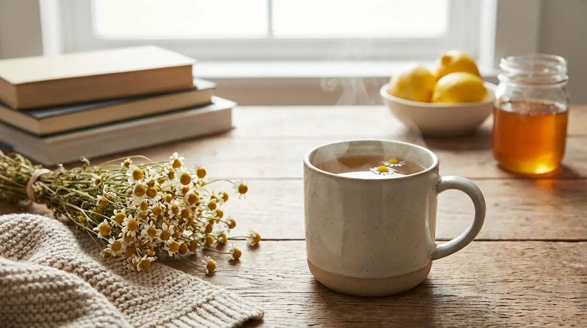 カモミールティーの効果⑦風邪の初期症状ケア