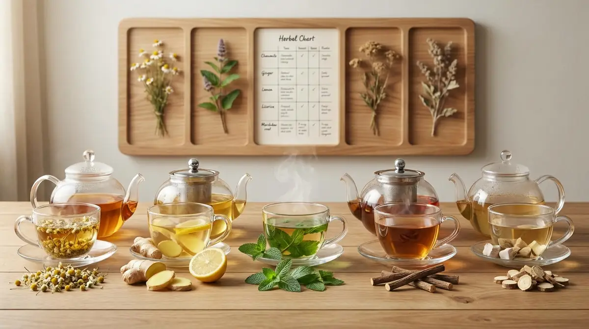 喉におすすめのハーブティー5選|症状別に選べる早見表付き