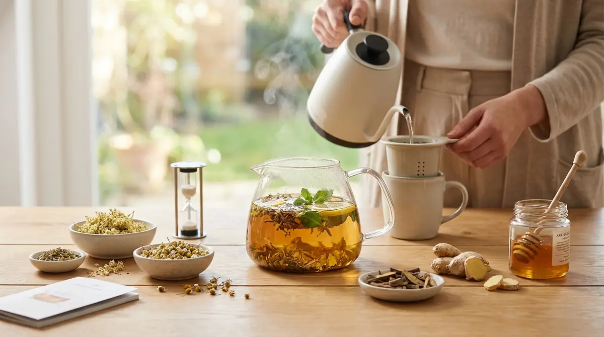 喉ケアハーブティーの正しい淹れ方・効果を高める飲み方